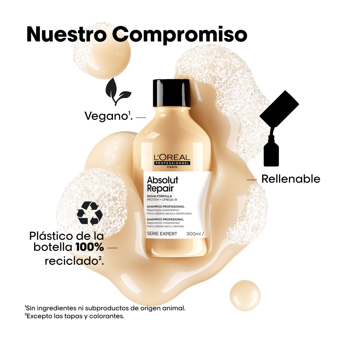 L'Oréal Professionnel | Shampoo Absolut Repair 300ml