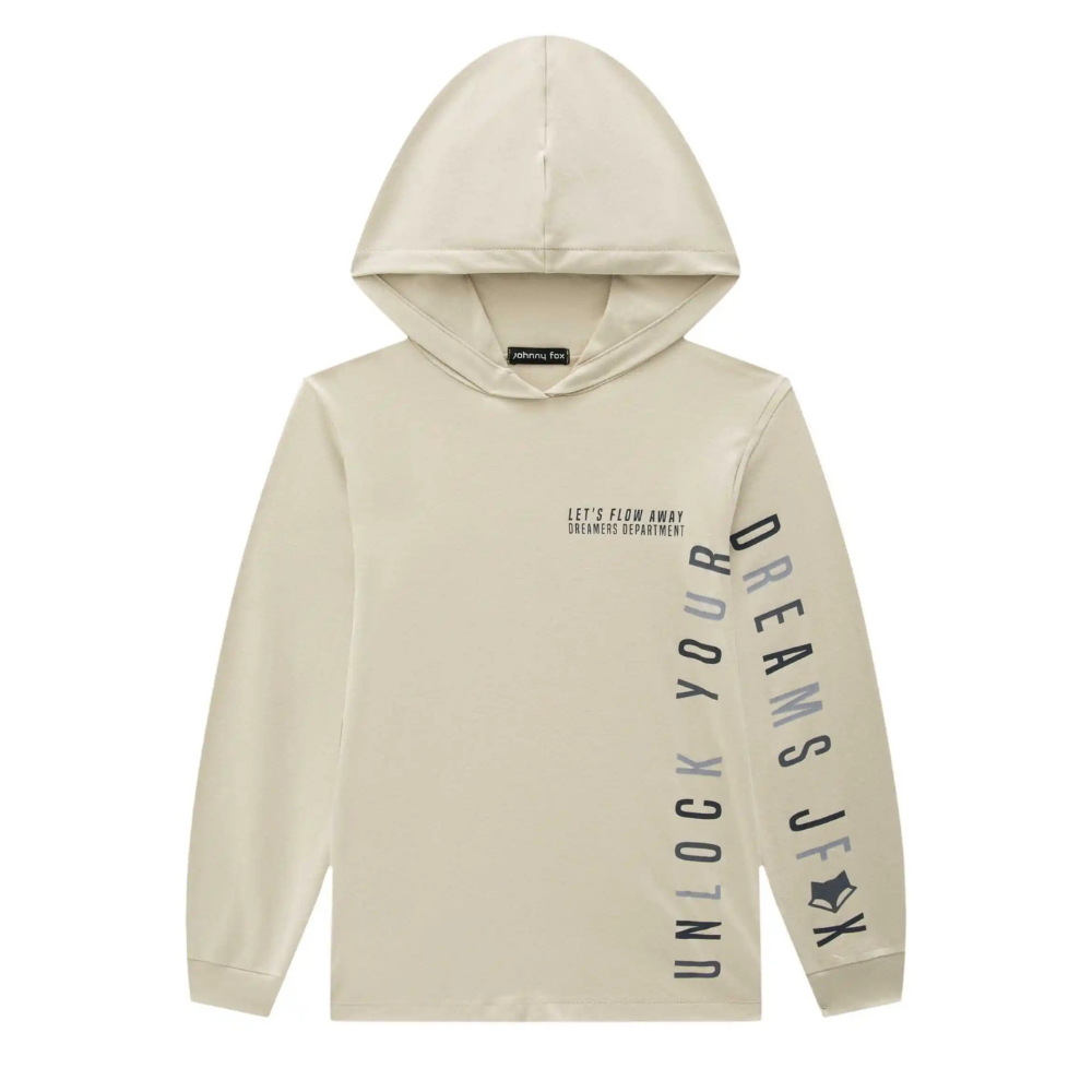 Johnny Fox | Sudadera Manga Larga con Capucha para Niño