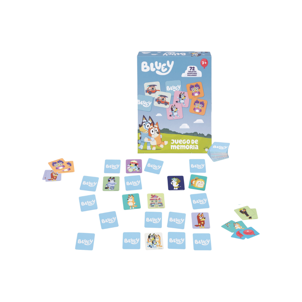 Boing Games  | Bluey Juego De Memoria