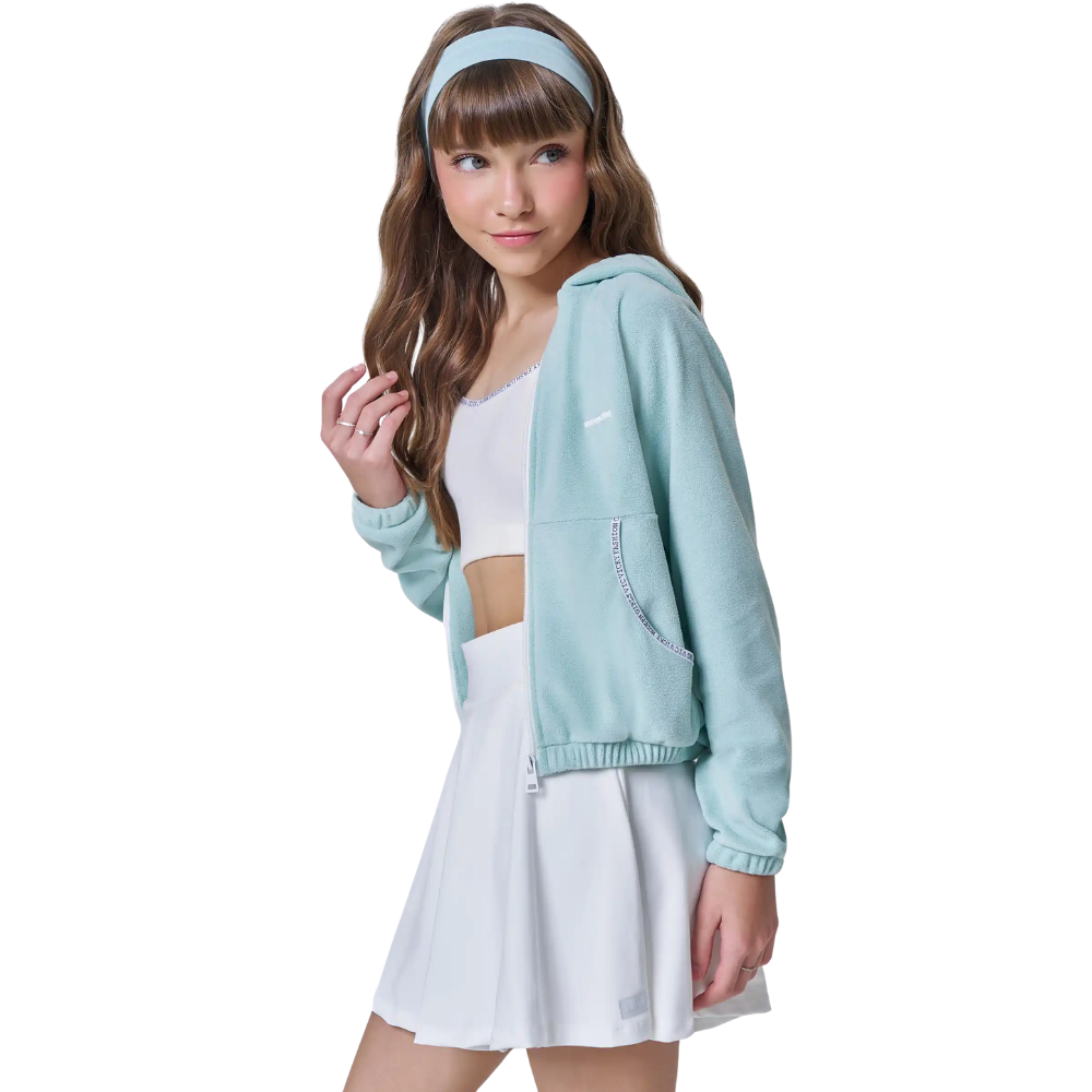 Vic Vicky | Chaqueta Deportiva de Felpa con Capucha para Niña