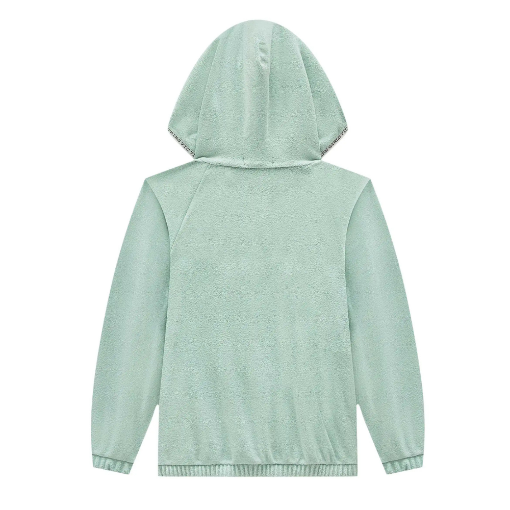 Vic Vicky | Chaqueta Deportiva de Felpa con Capucha para Niña