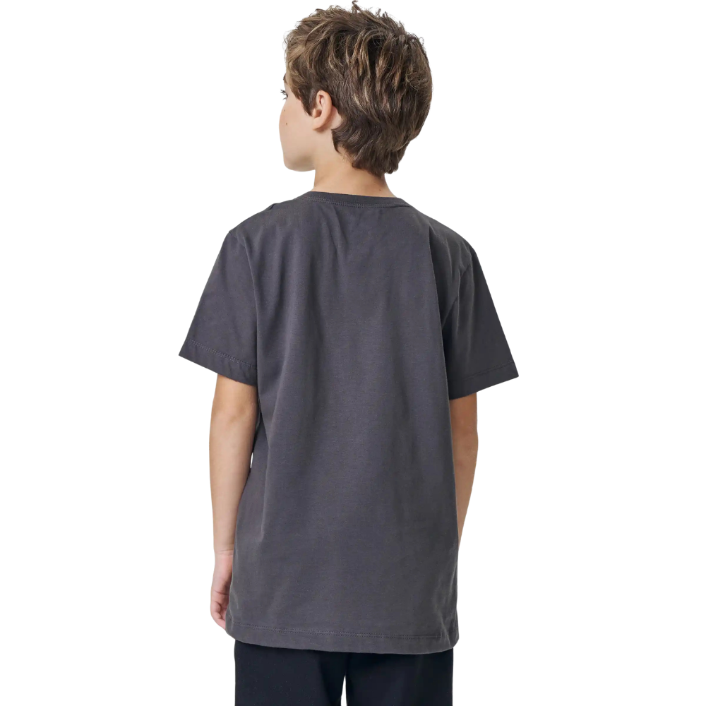 Johnny Fox | Camiseta de Manga Corta con Gráfico Vertical para Niño