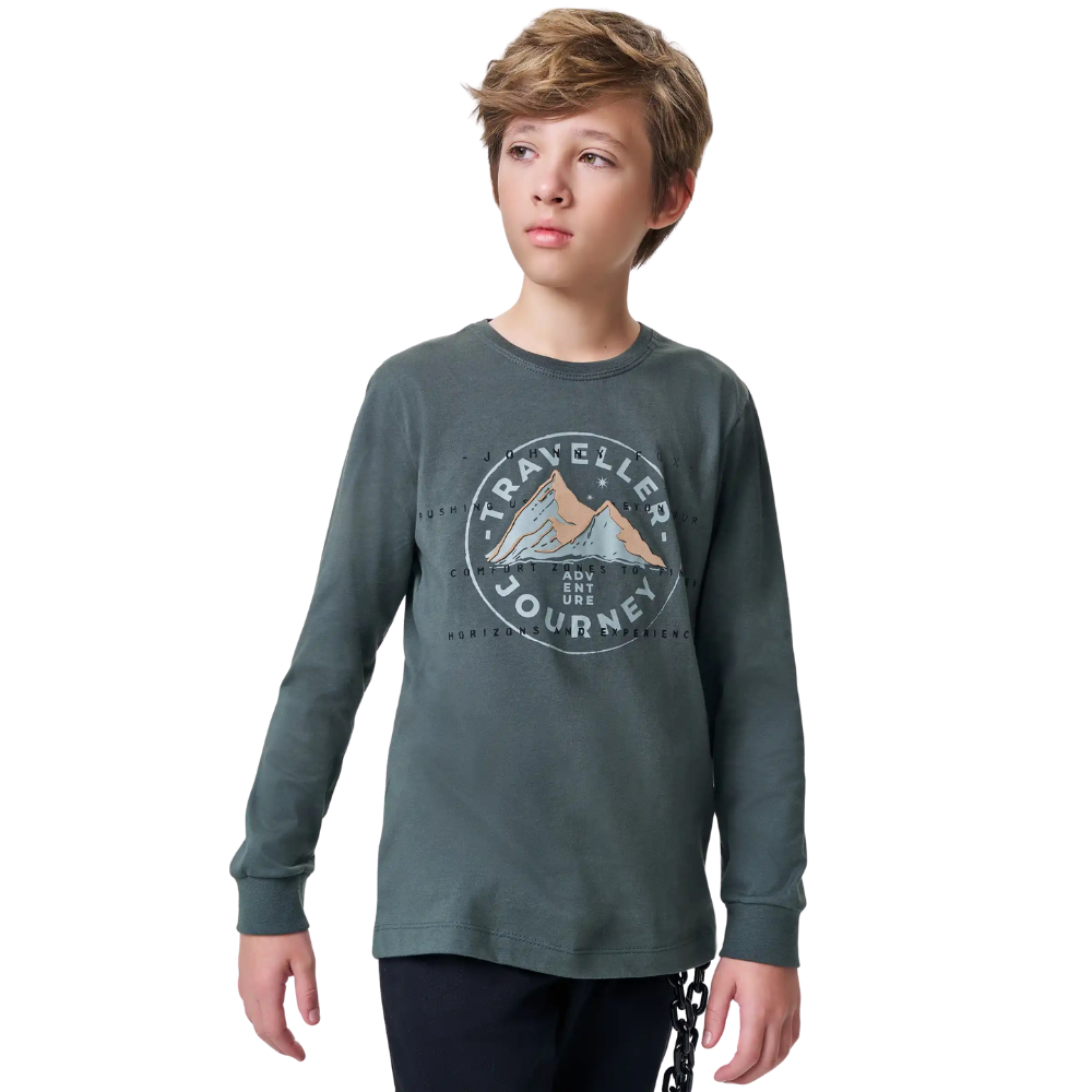 Johnny Fox | Camiseta de Manga Larga con Estampado para Niño
