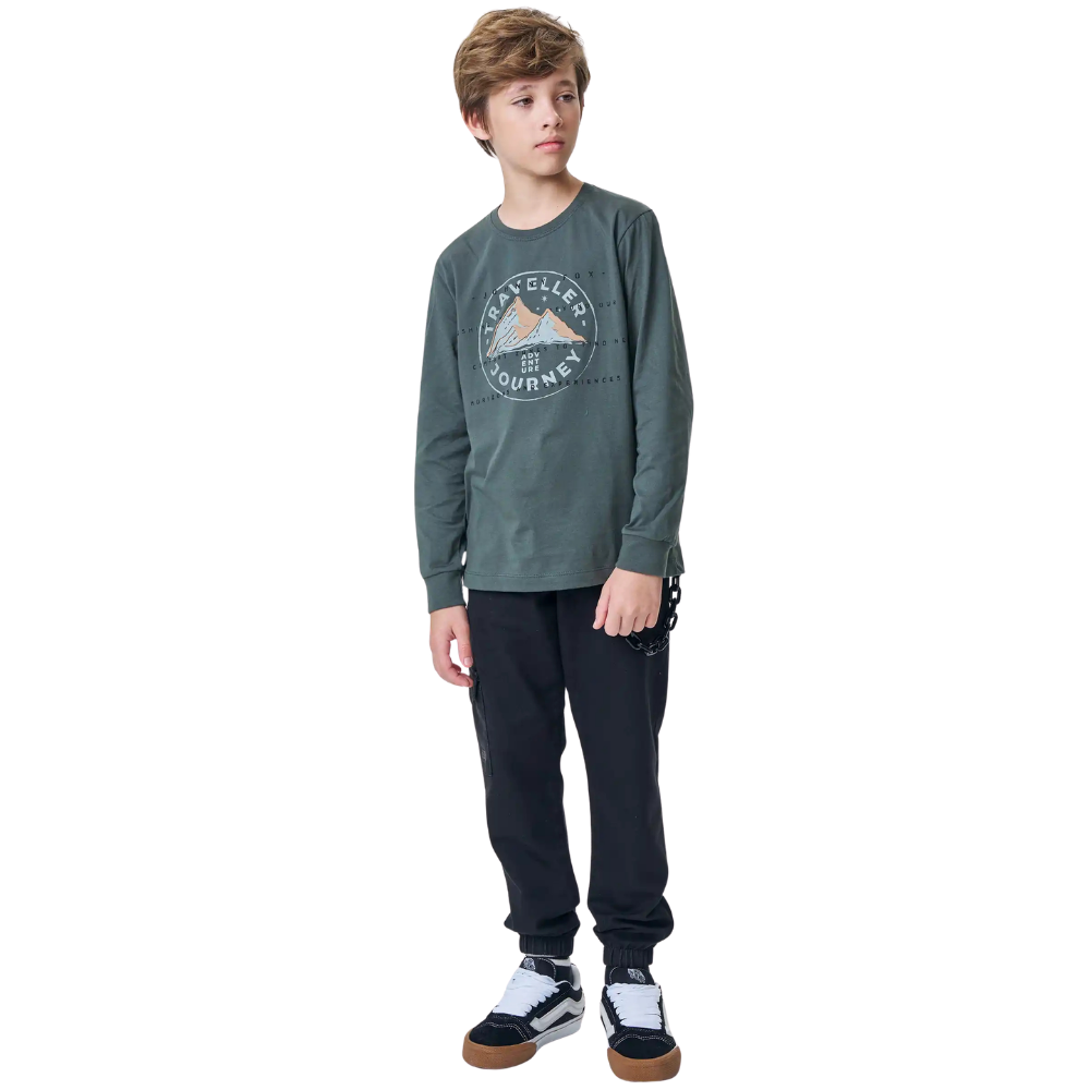 Johnny Fox | Camiseta de Manga Larga con Estampado para Niño