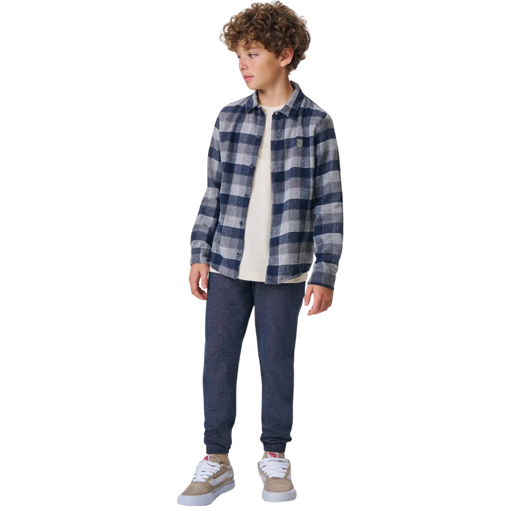 Johnny Fox | Pantalón Jogger de Felpa Texturizada para Niño