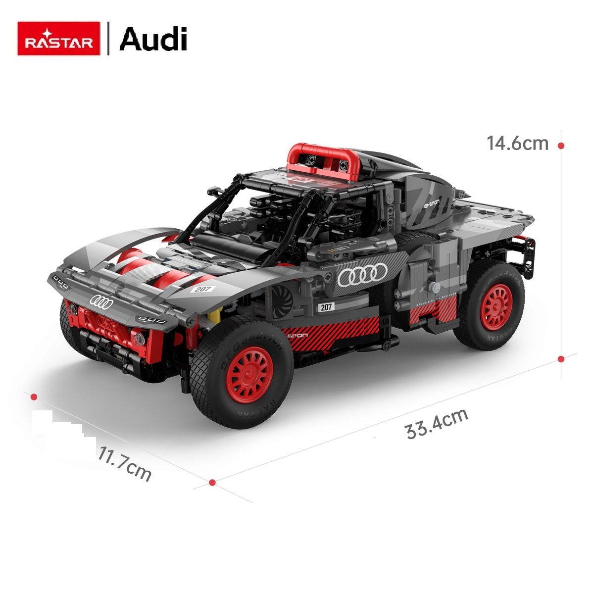 Rastar | Audi RS Q e-tron Estándar Armable