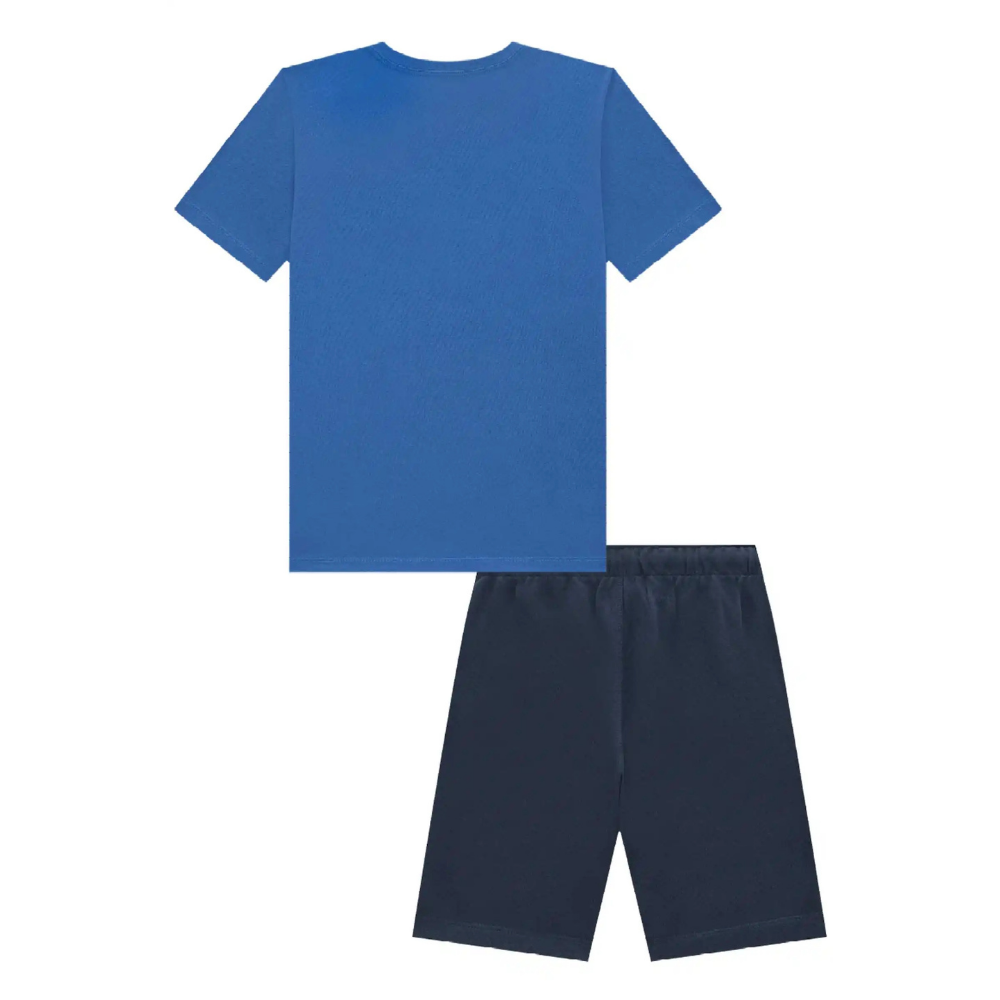 Johnny Fox | Conjunto de Camiseta Gráfica de Manga Corta y Bermuda para Niño