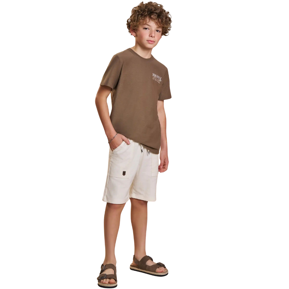 Johnny Fox | Conjunto de Camiseta Playera y Bermuda para Niño