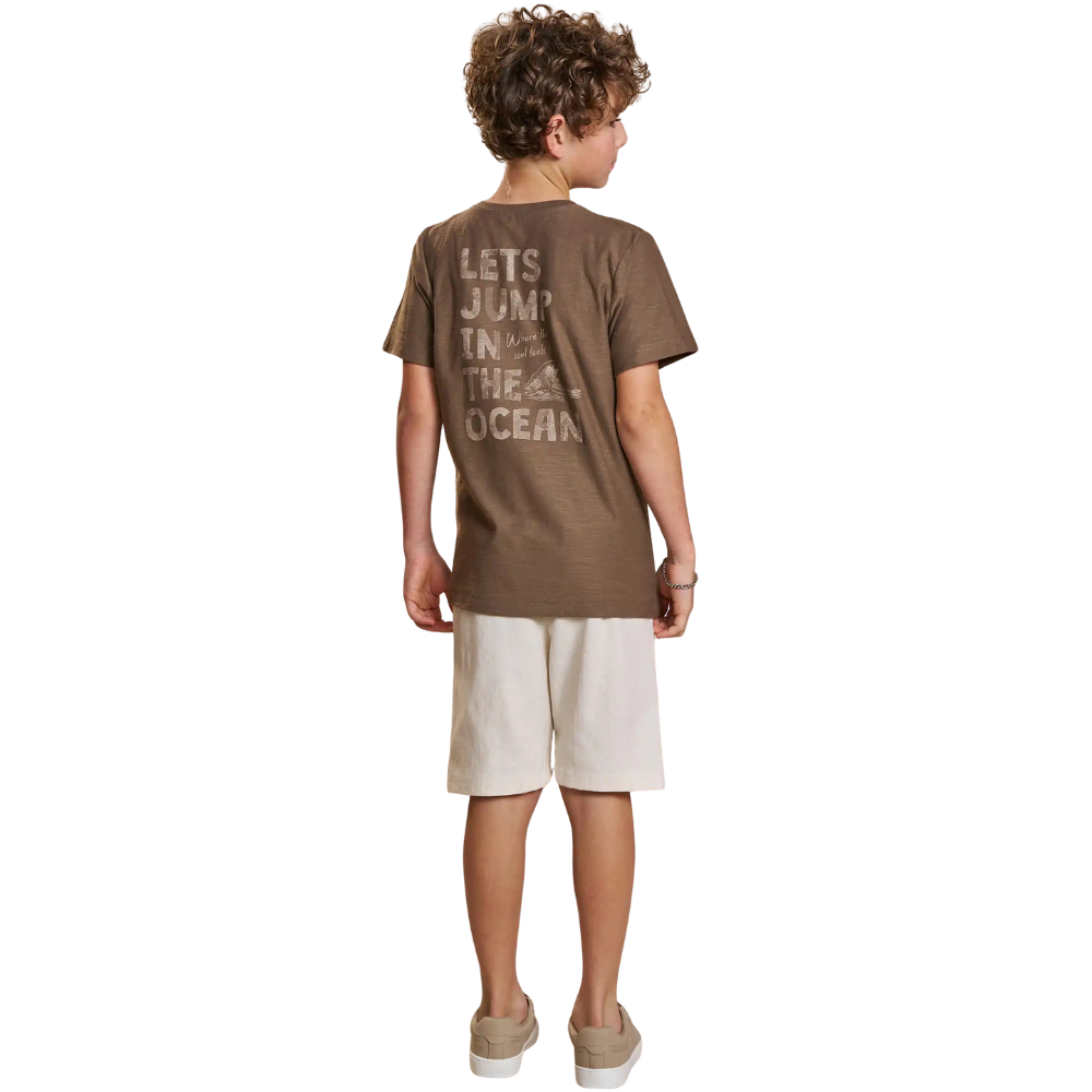 Johnny Fox | Conjunto de Camiseta Playera y Bermuda para Niño