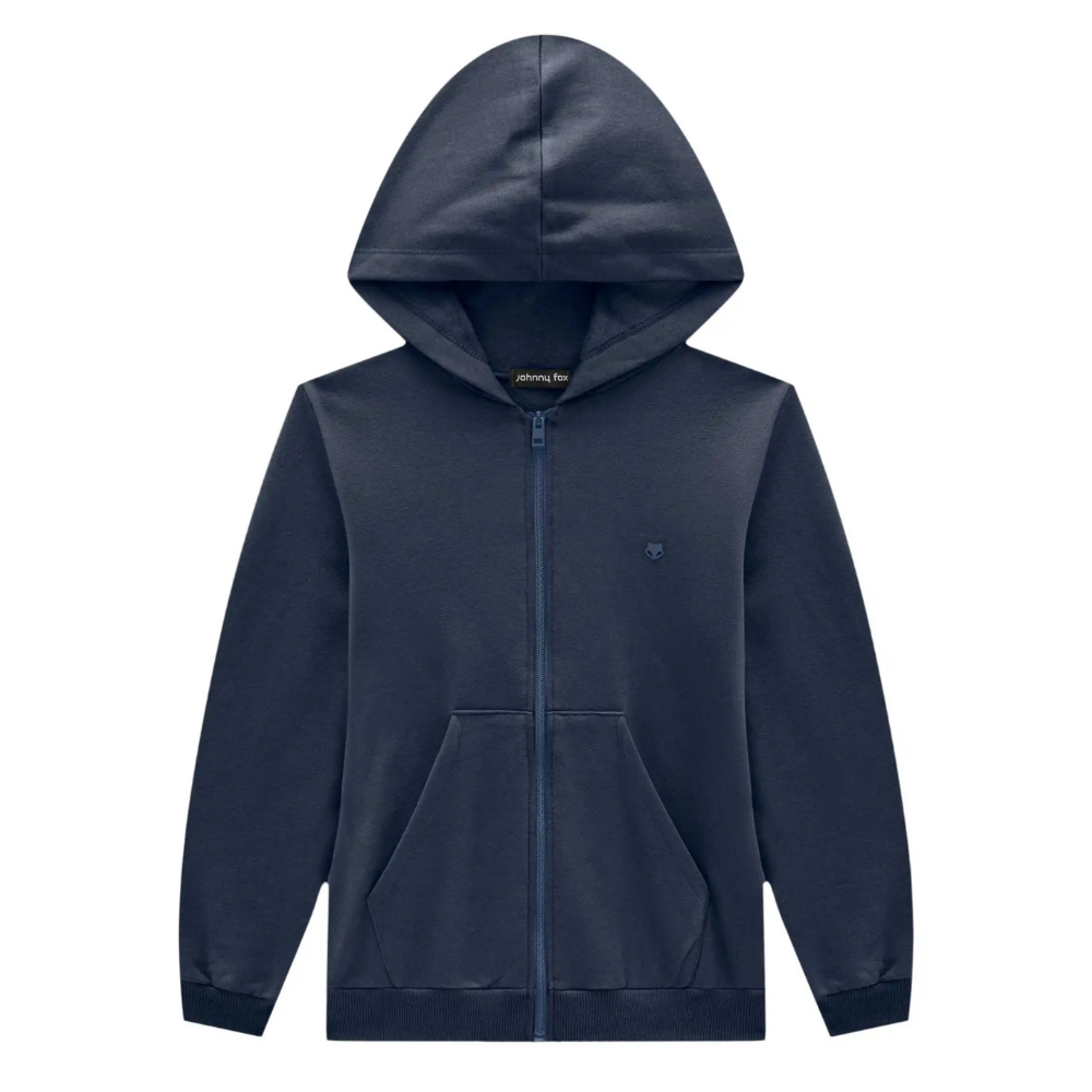 Johnny Fox | Chaqueta de Felpa con Capucha y Cremallera para Niño