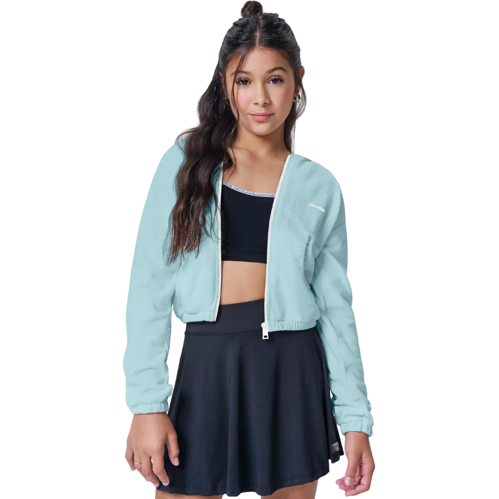 Vic Vicky | Top Crop Deportivo con Elástico Logotipado para Niña