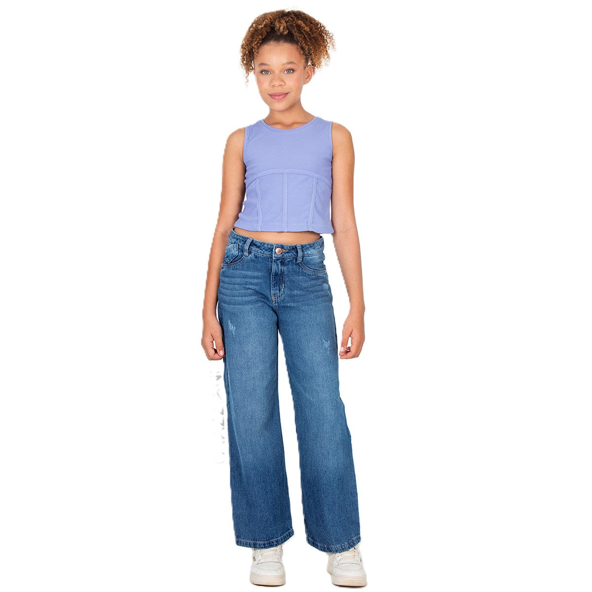 Grazziani | Jean Clásico Azul Medio para Niña