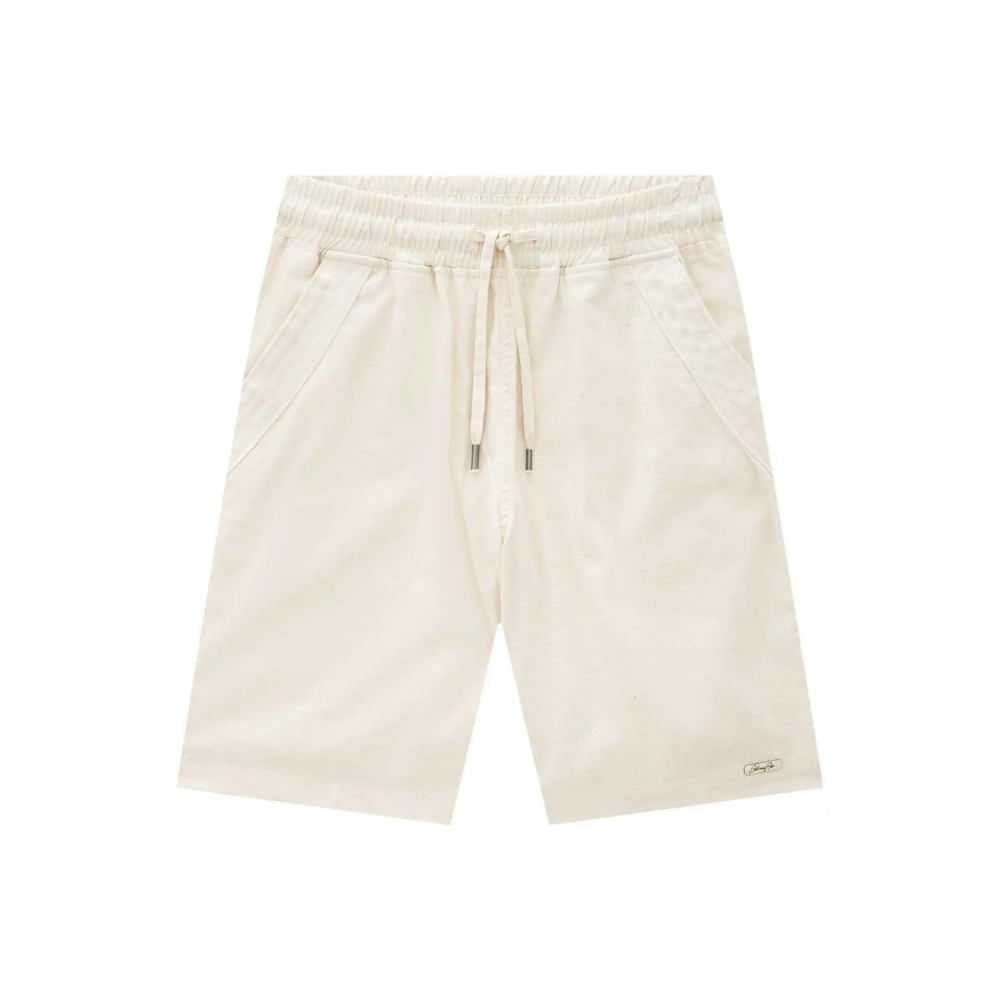 Johnny Fox | Bermuda Casual de Sarga Elástica para Niño