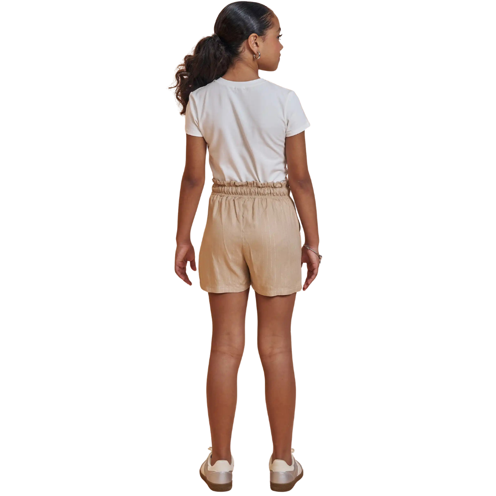 Vic Vicky | Conjunto de Blusa y Short con Raya para Niña