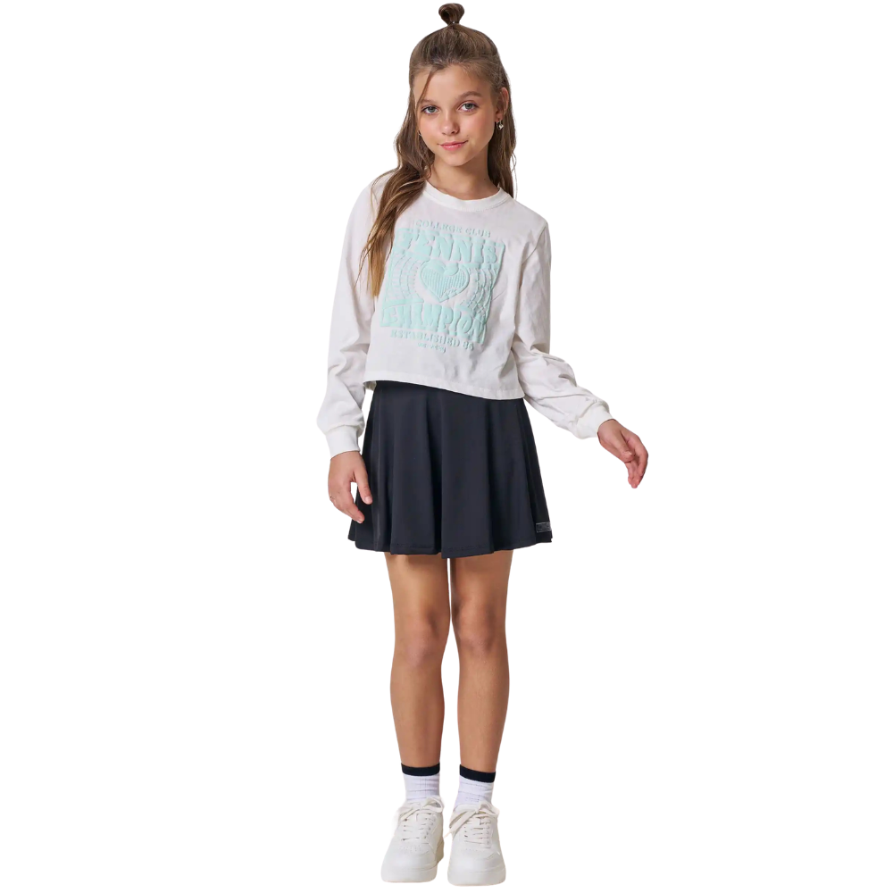 Vic Vicky | Falda-Pantalón Deportiva de Silueta Evésee para Niña