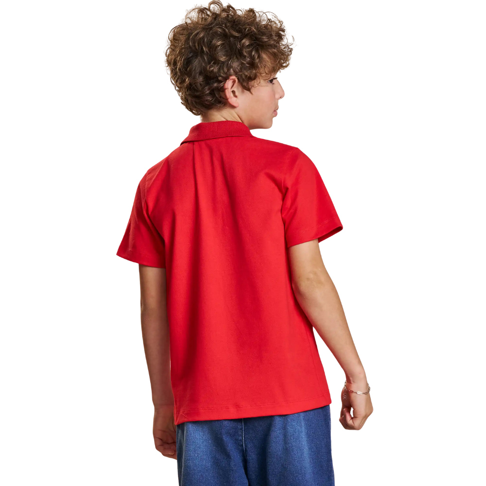 Johnny Fox | Camiseta Tipo Polo Clásica con Detalles en Contraste para Niño