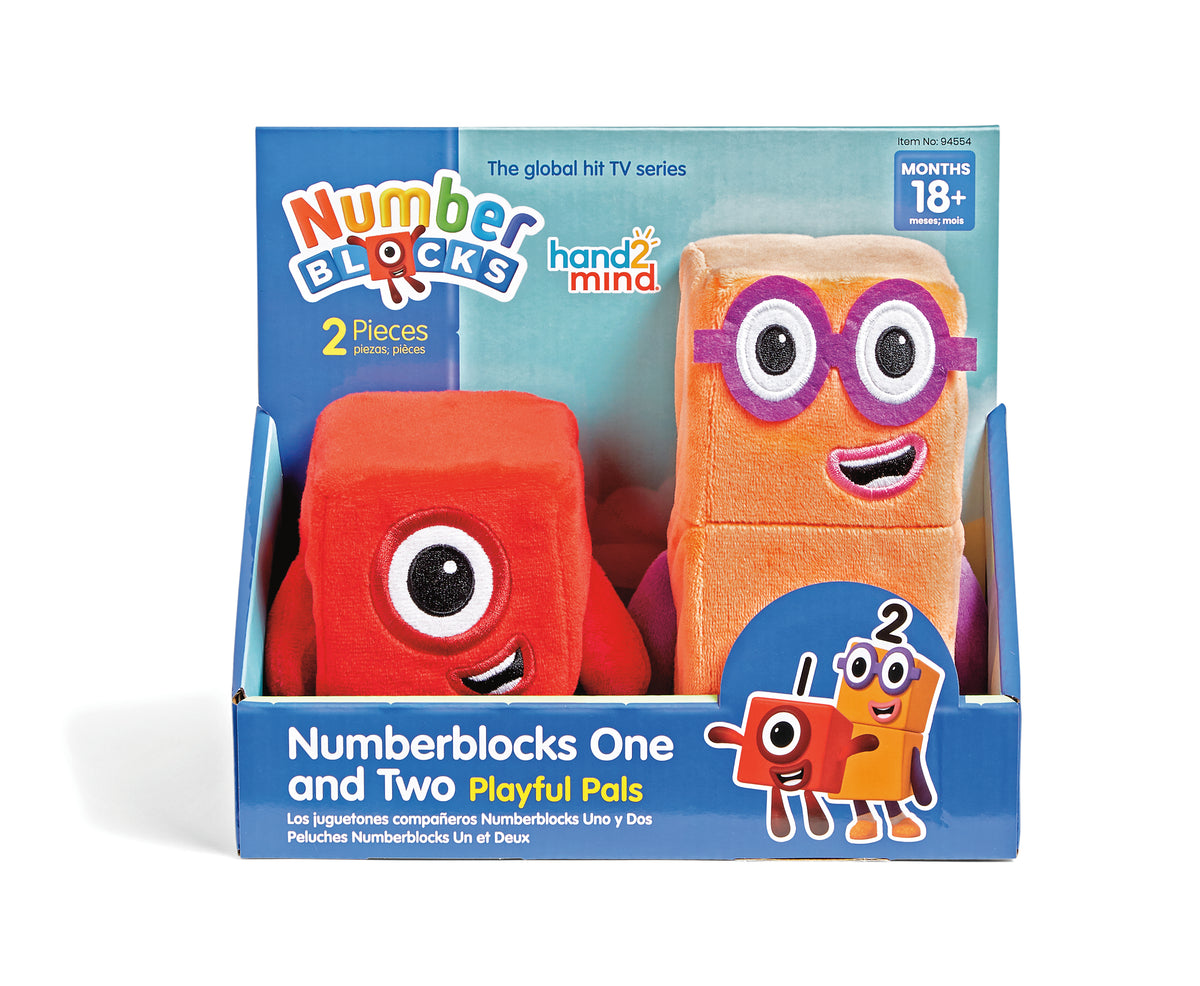 Numberblocks | Numberblocks® Uno y Dos Amigos Juguetones