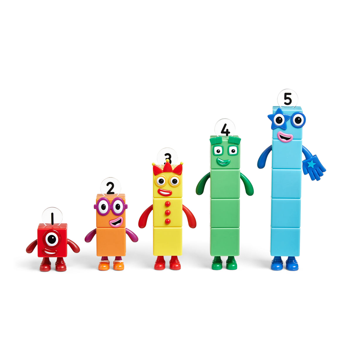 Numberblocks | Set de Figuras Numberblocks® Friends del Uno a Cinco