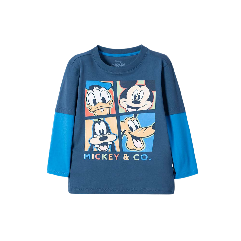 Little Mic | Camiseta Caminador Niño Exterior Mickey