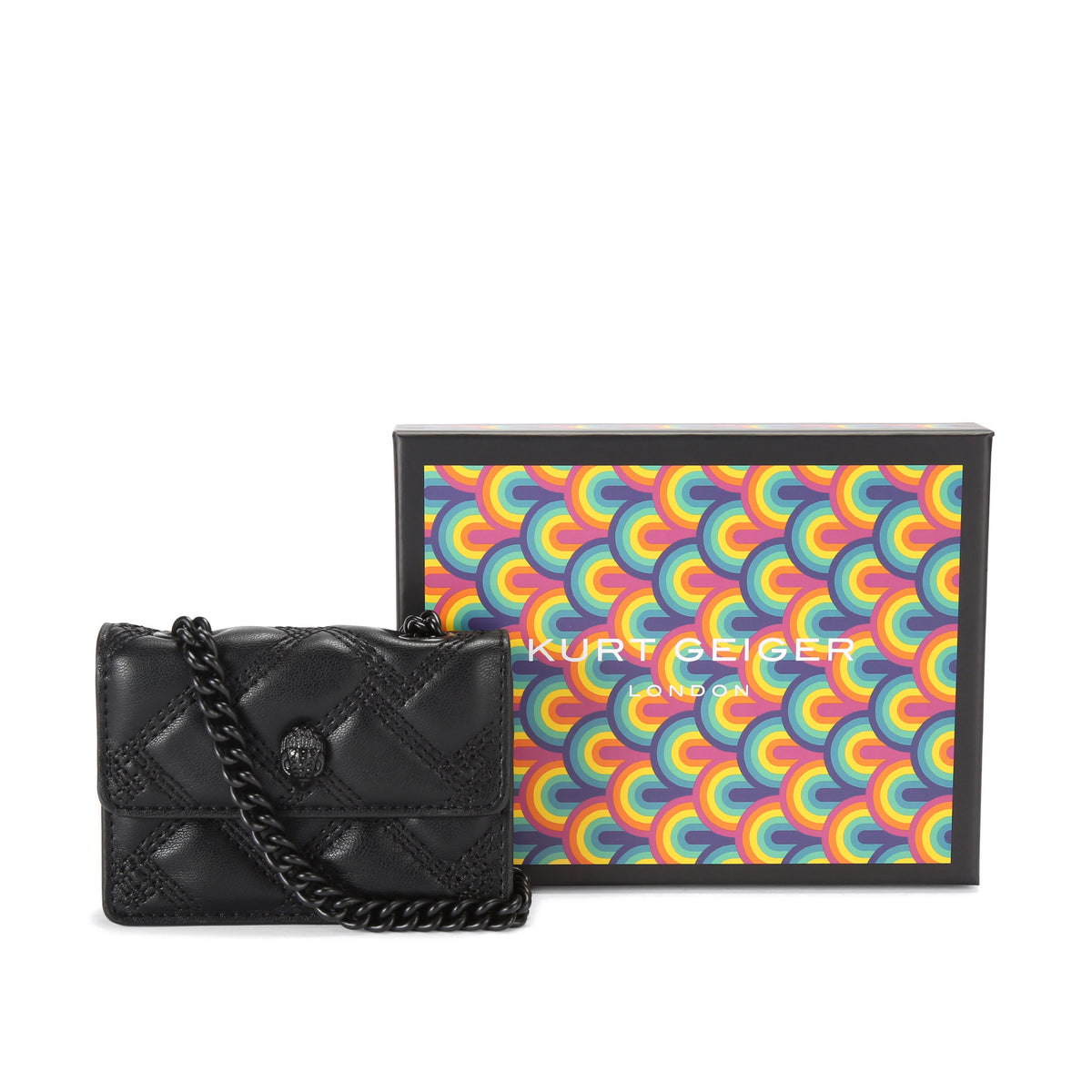 Kurt Geiger | Bolso Micro Kensington Drench Negro