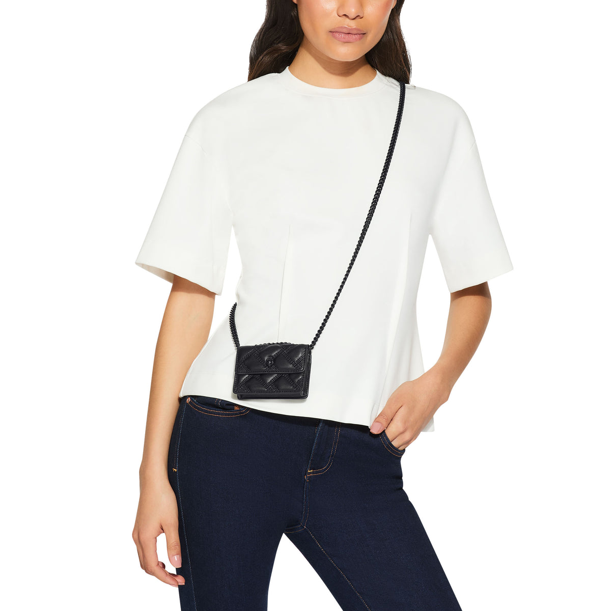 Kurt Geiger | Bolso Micro Kensington Drench Negro