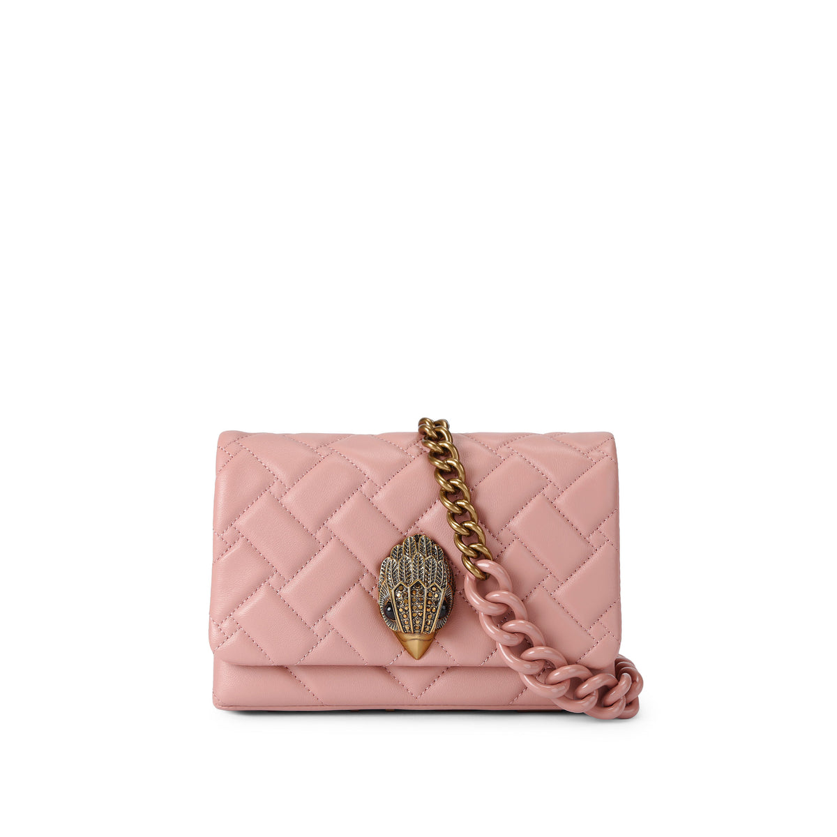 Kurt Geiger | Bolso Mini Kensington de Piel Rosa