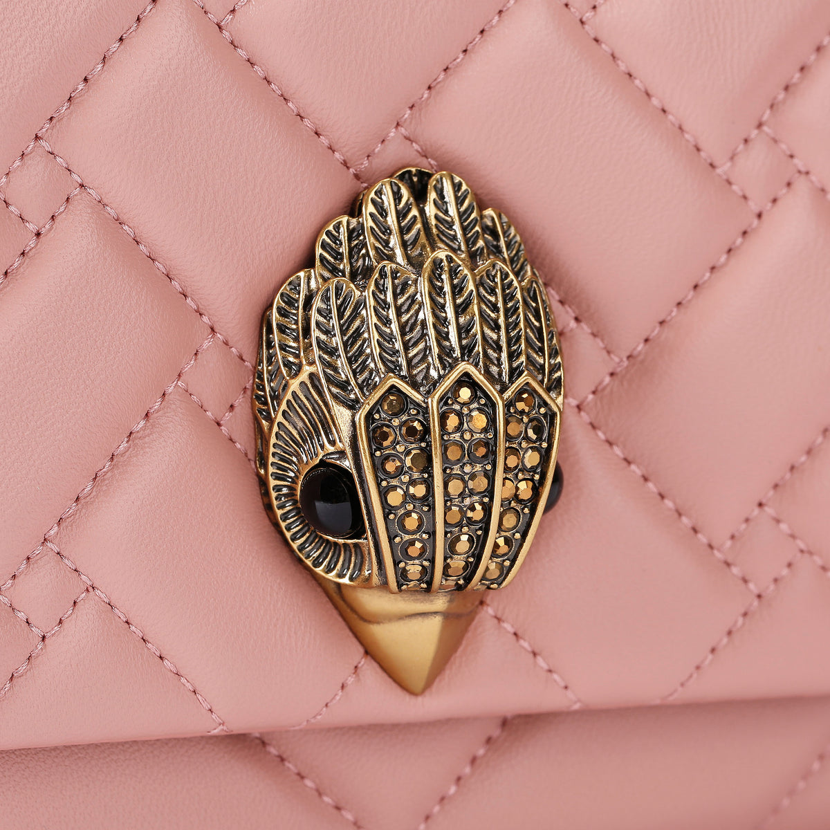 Kurt Geiger | Bolso Mini Kensington de Piel Rosa