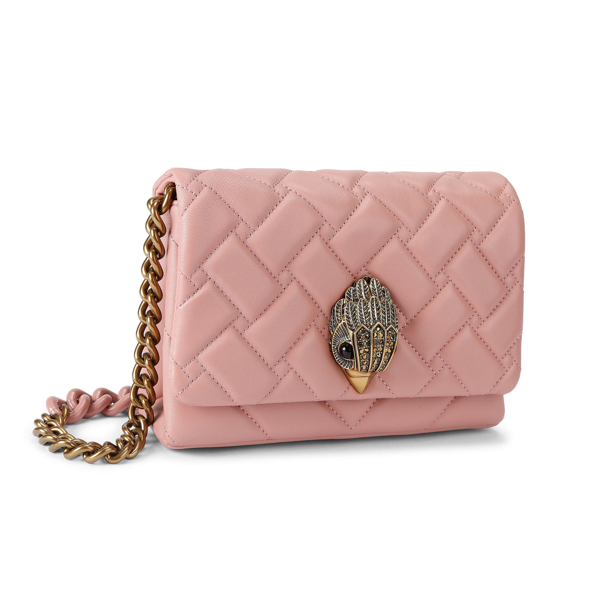 Kurt Geiger | Bolso Mini Kensington de Piel Rosa