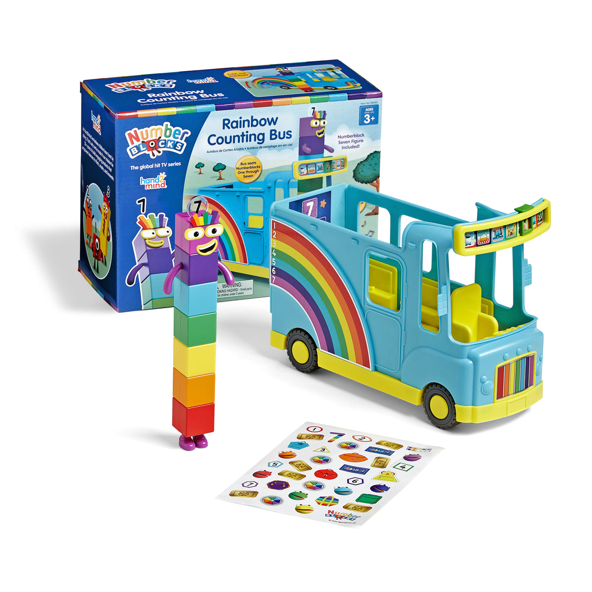 Numberblocks® | Autobús contador arcoíris Numberblocks