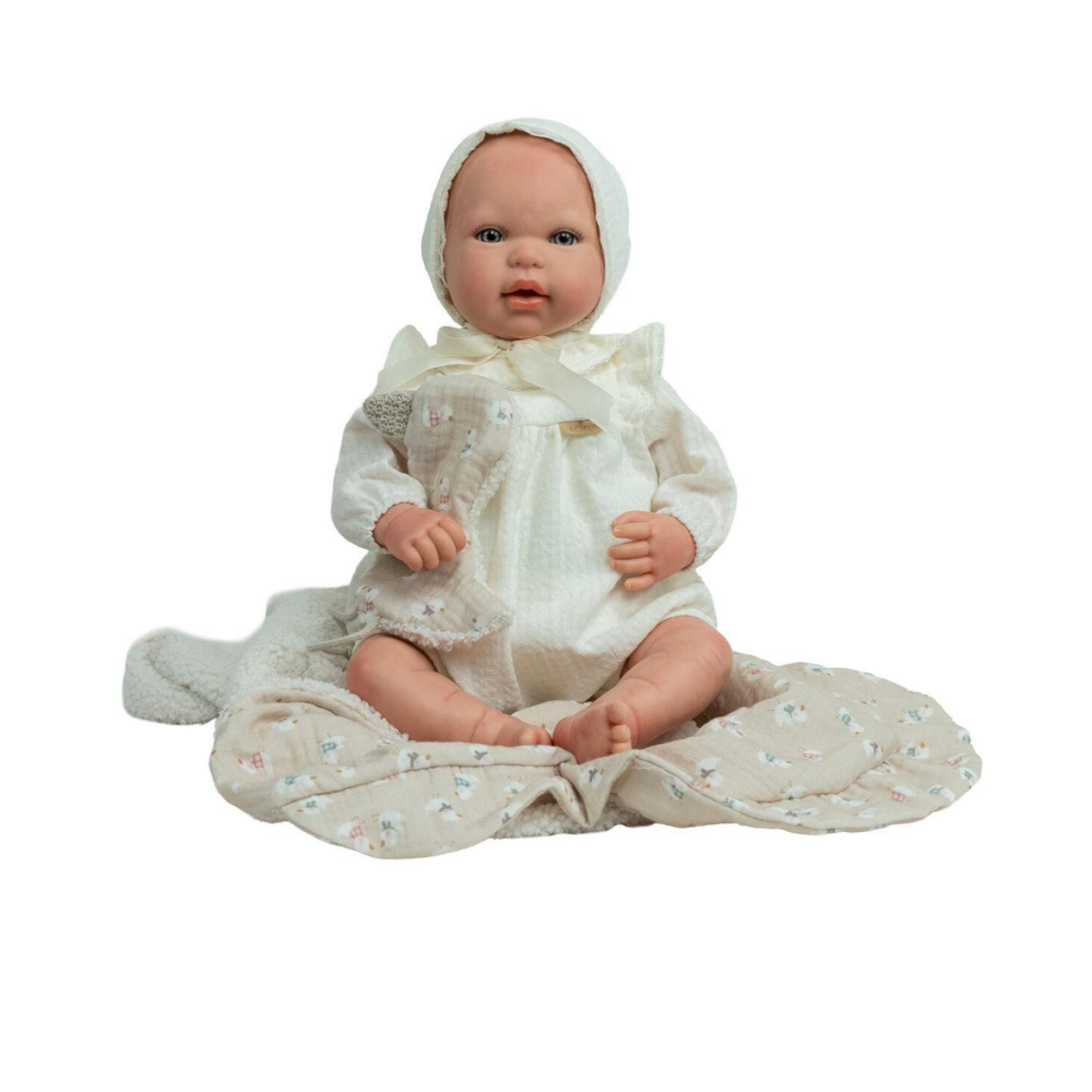 Arias | Muñeca Camila Reborn de 45 CM con Manta