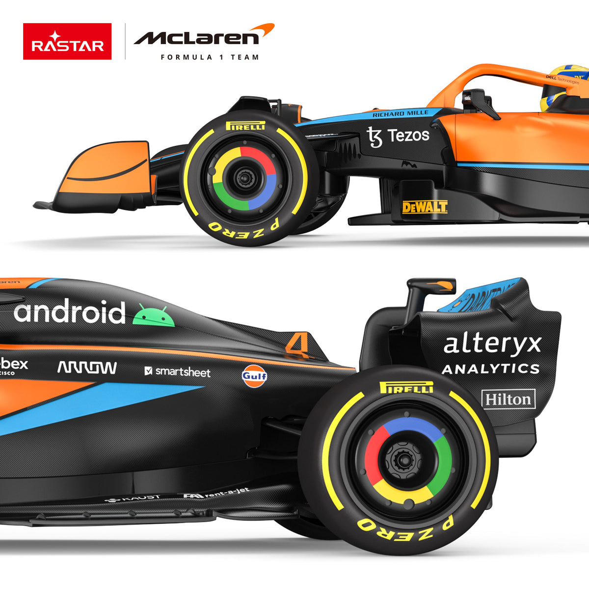 Rastar | McLaren F1 MCL36 a Control Remoto
