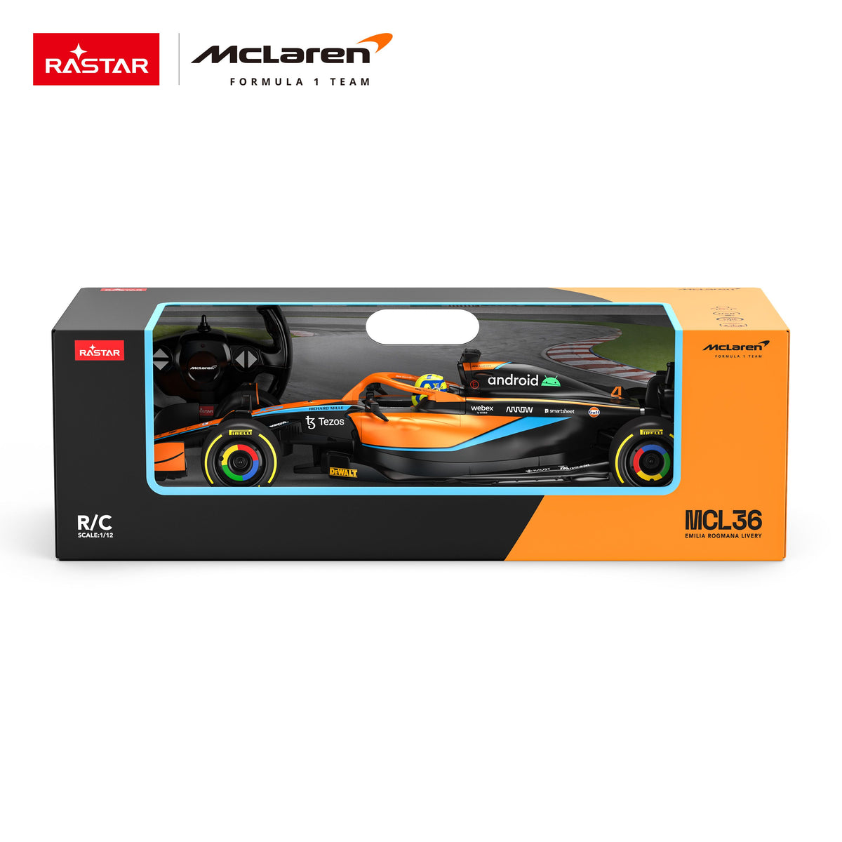 Rastar | McLaren F1 MCL36 a Control Remoto