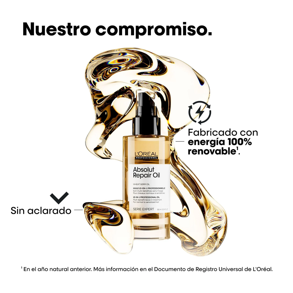 Aceite 10 en 1 L'Oréal Professionnel Absolut Repair 90ml