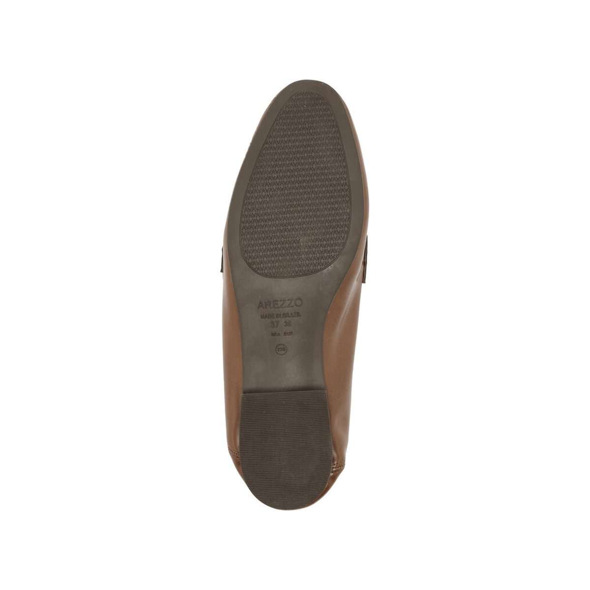 Arezzo | Mocasín clásico de acabado suave - Chocolate