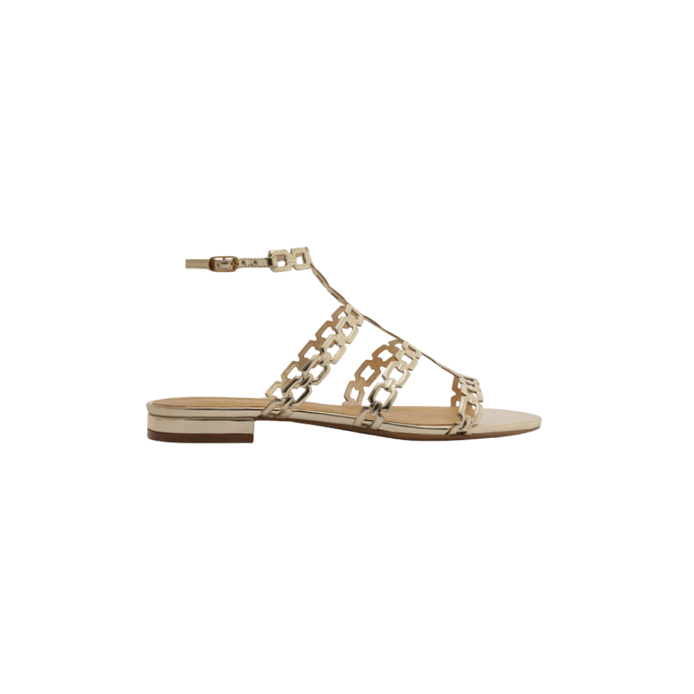 Arezzo  | Sandalia, Platino