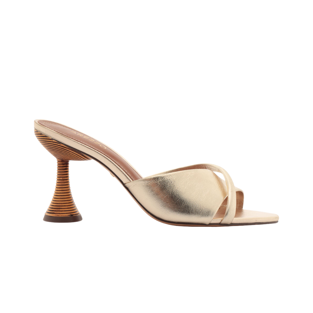 Arezzo | "Sandalia  Tacon , Platino,
