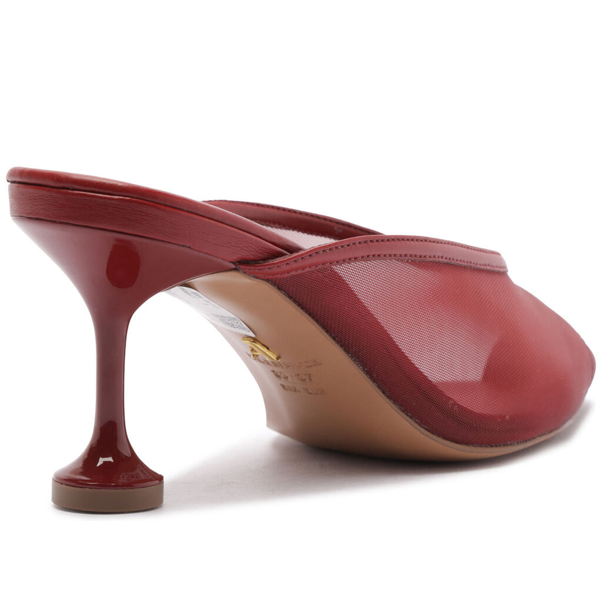 Arezzo | Slingback de malla y punta fina - Rojo pasión