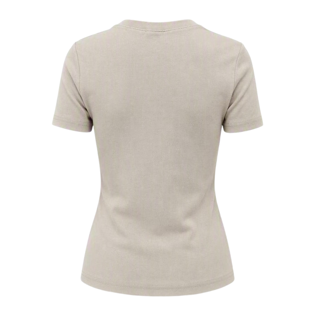 Olea Camiseta de manga corta con detalle frontal