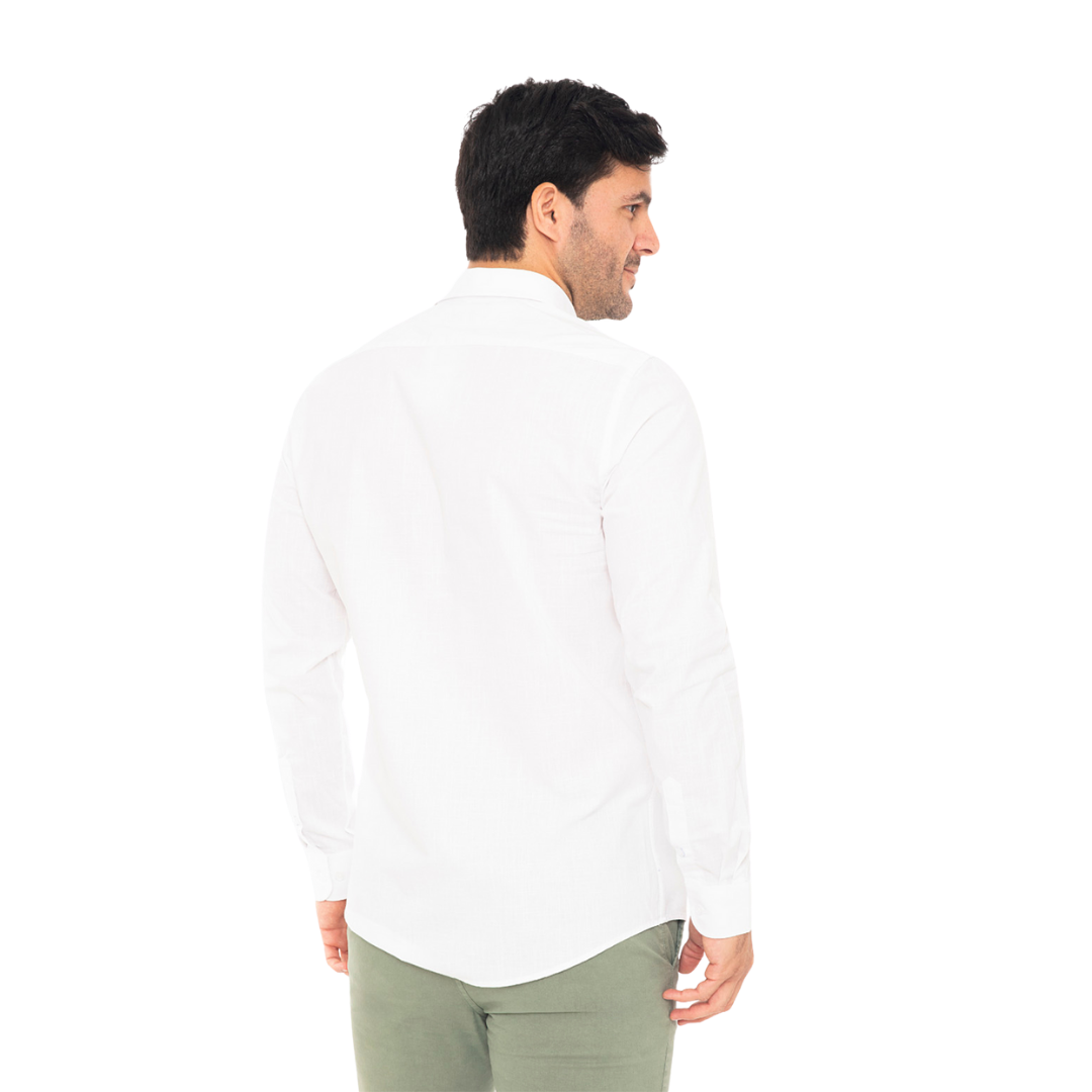 Oscar De La Renta | Camisa Casual Manga Larga