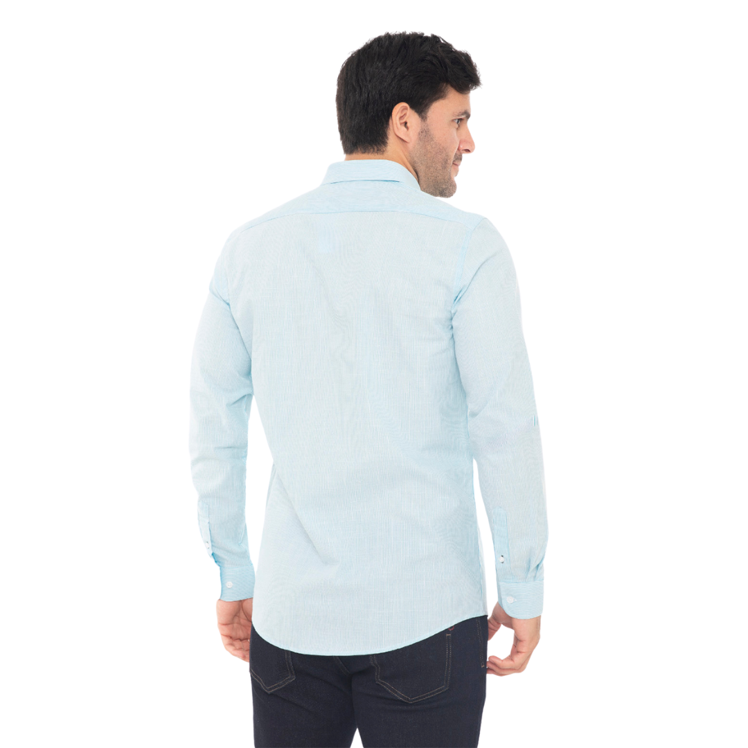 Oscar De La Renta | Camisa Casual Manga Larga