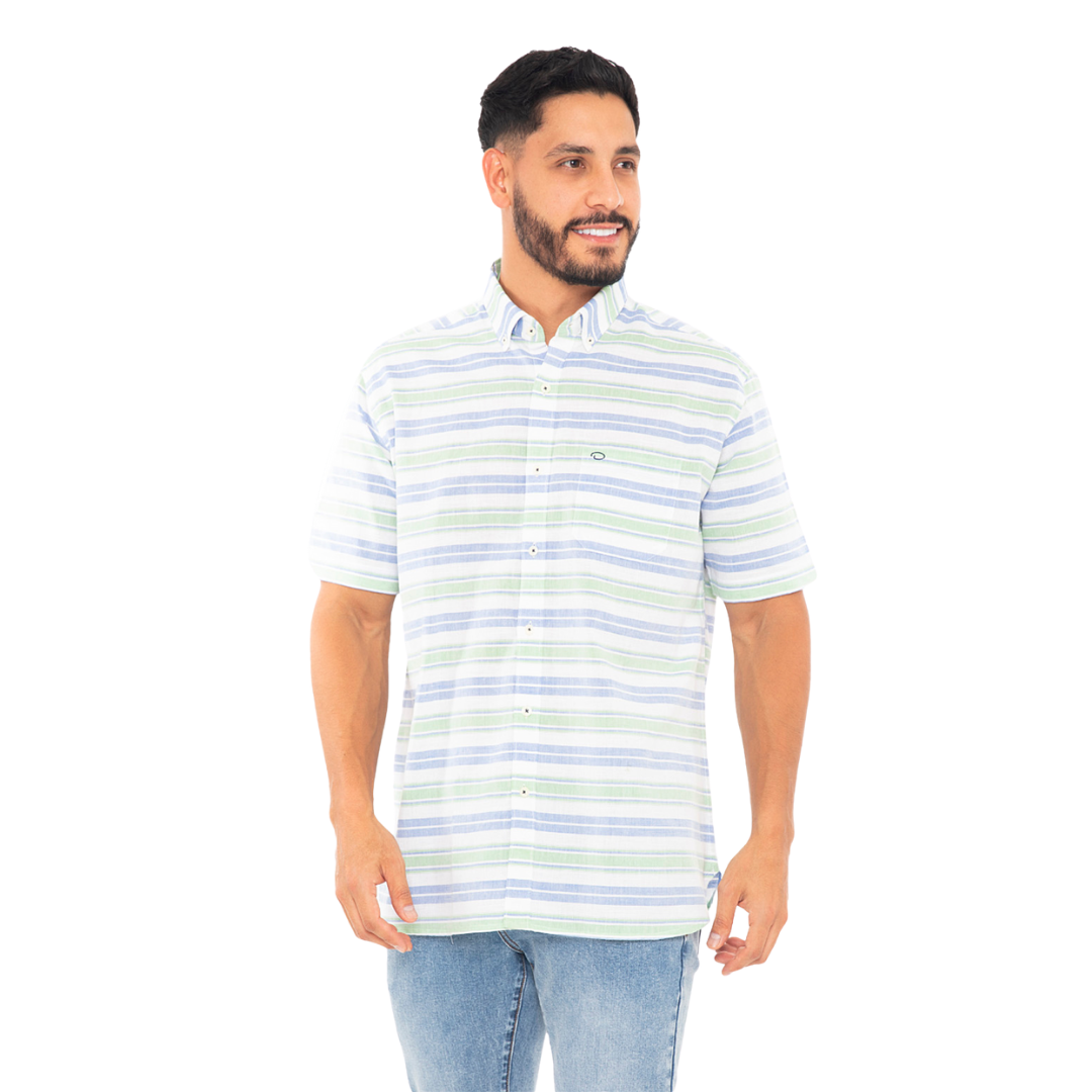 Camisa Casual Manga Corta