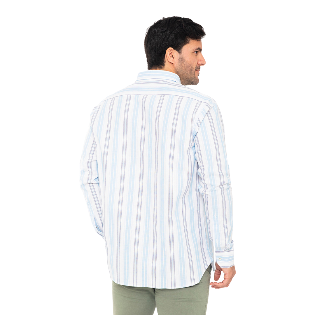 Oscar De La Renta | Camisa Casual Manga Larga