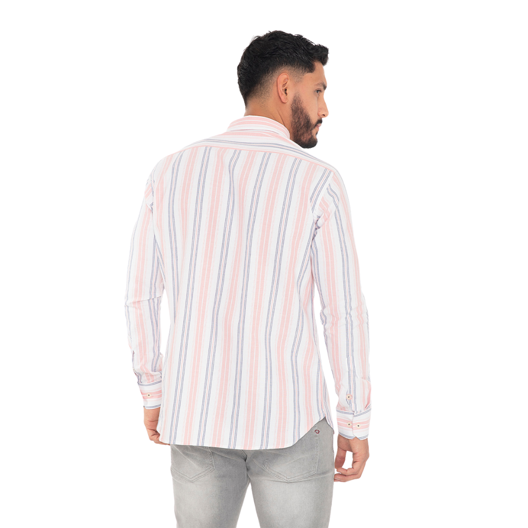 Oscar De La Renta | Camisa Casual Manga Larga