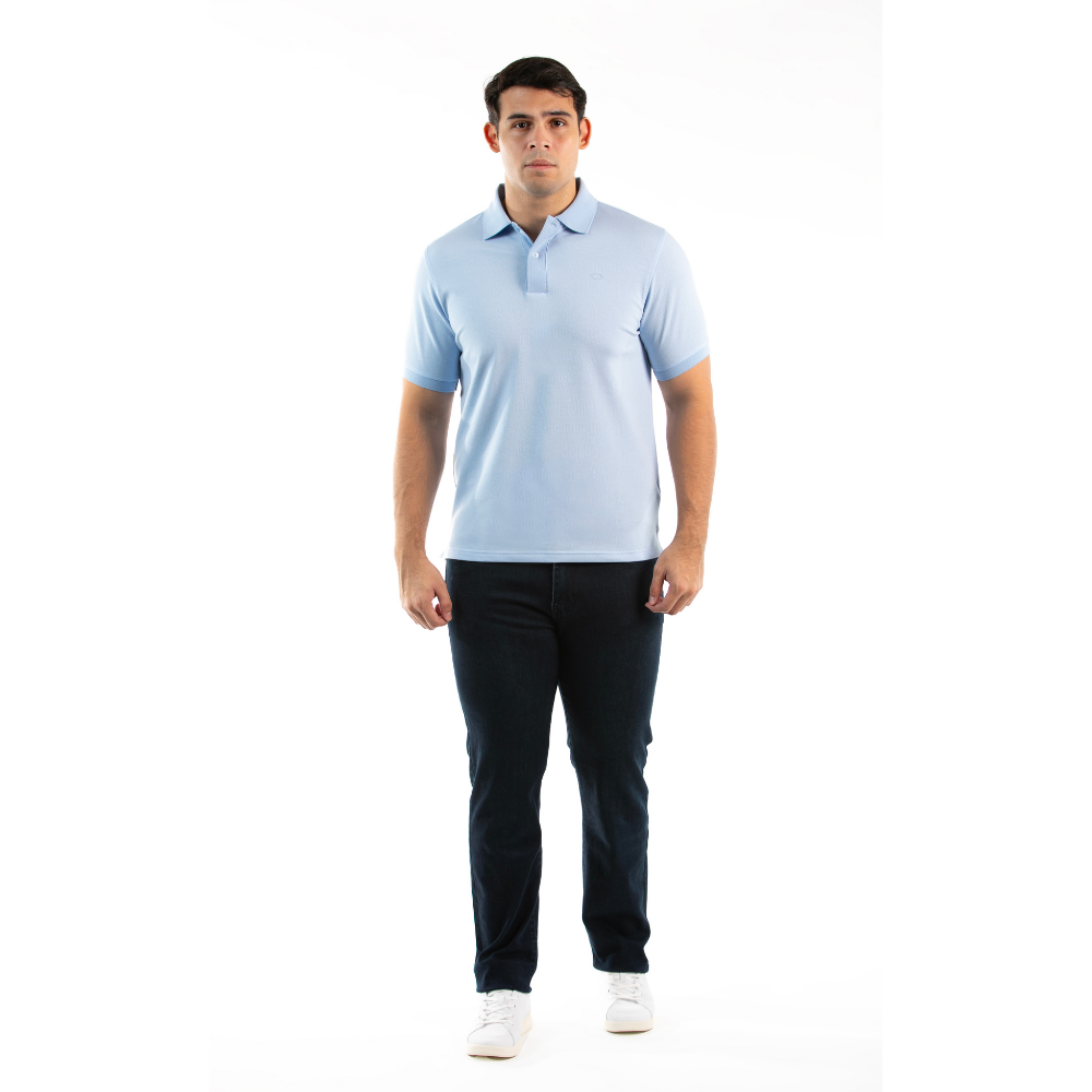 Oscar de la Renta | Camisa Polo en Punto de Algodón para Caballero