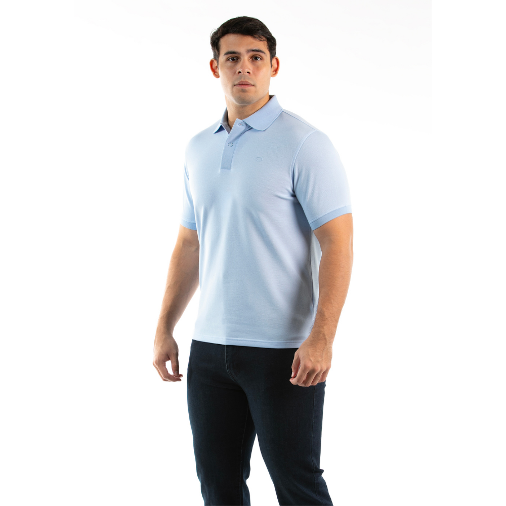 Oscar de la Renta | Camisa Polo en Punto de Algodón para Caballero