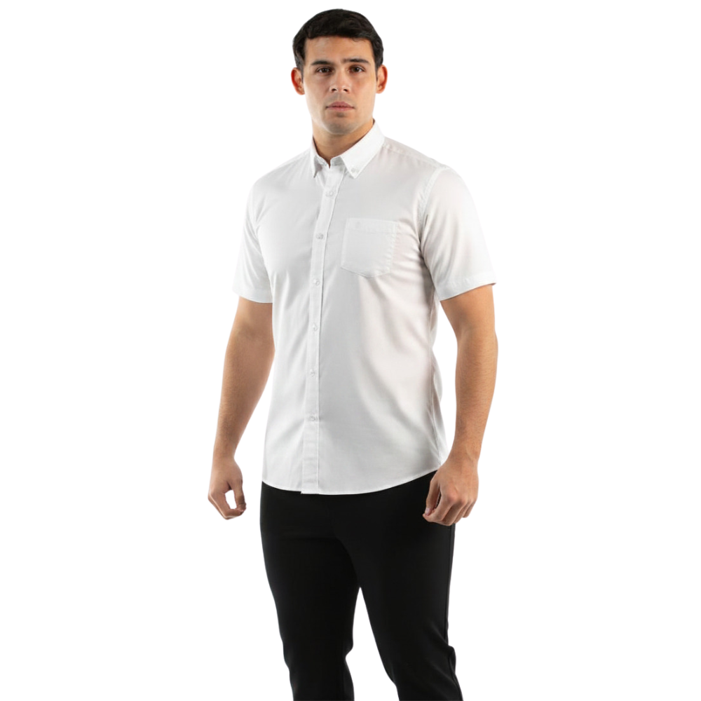 Oscar de la Renta | Camisa Casual de Manga Corta para Caballero
