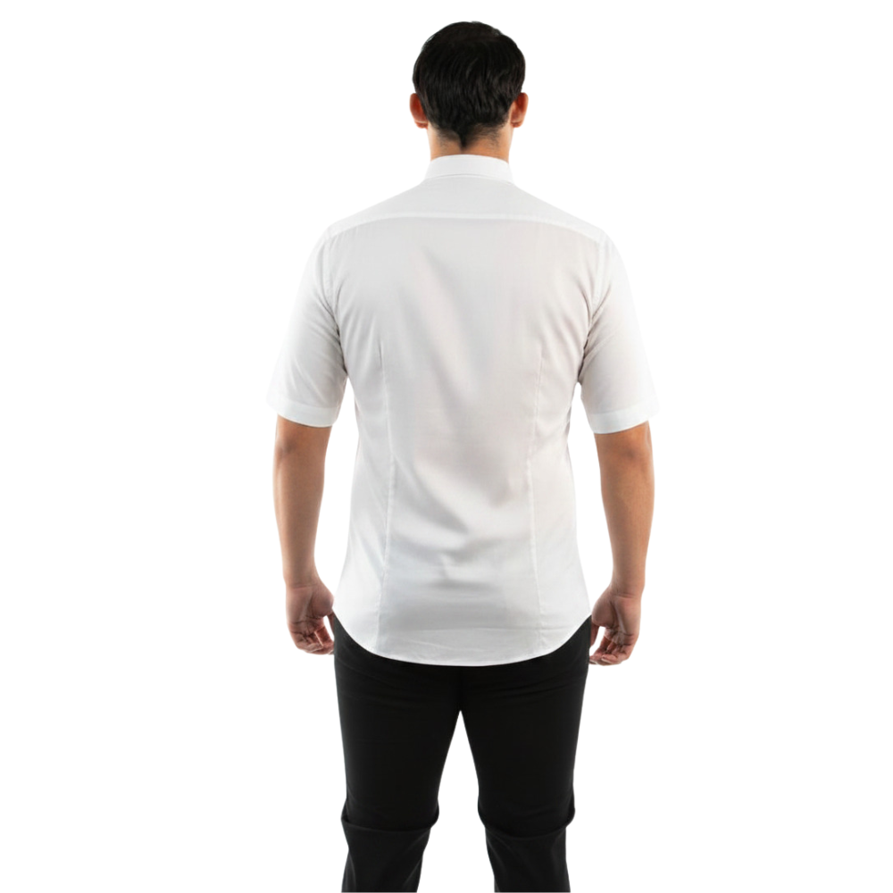 Oscar de la Renta | Camisa Casual de Manga Corta para Caballero