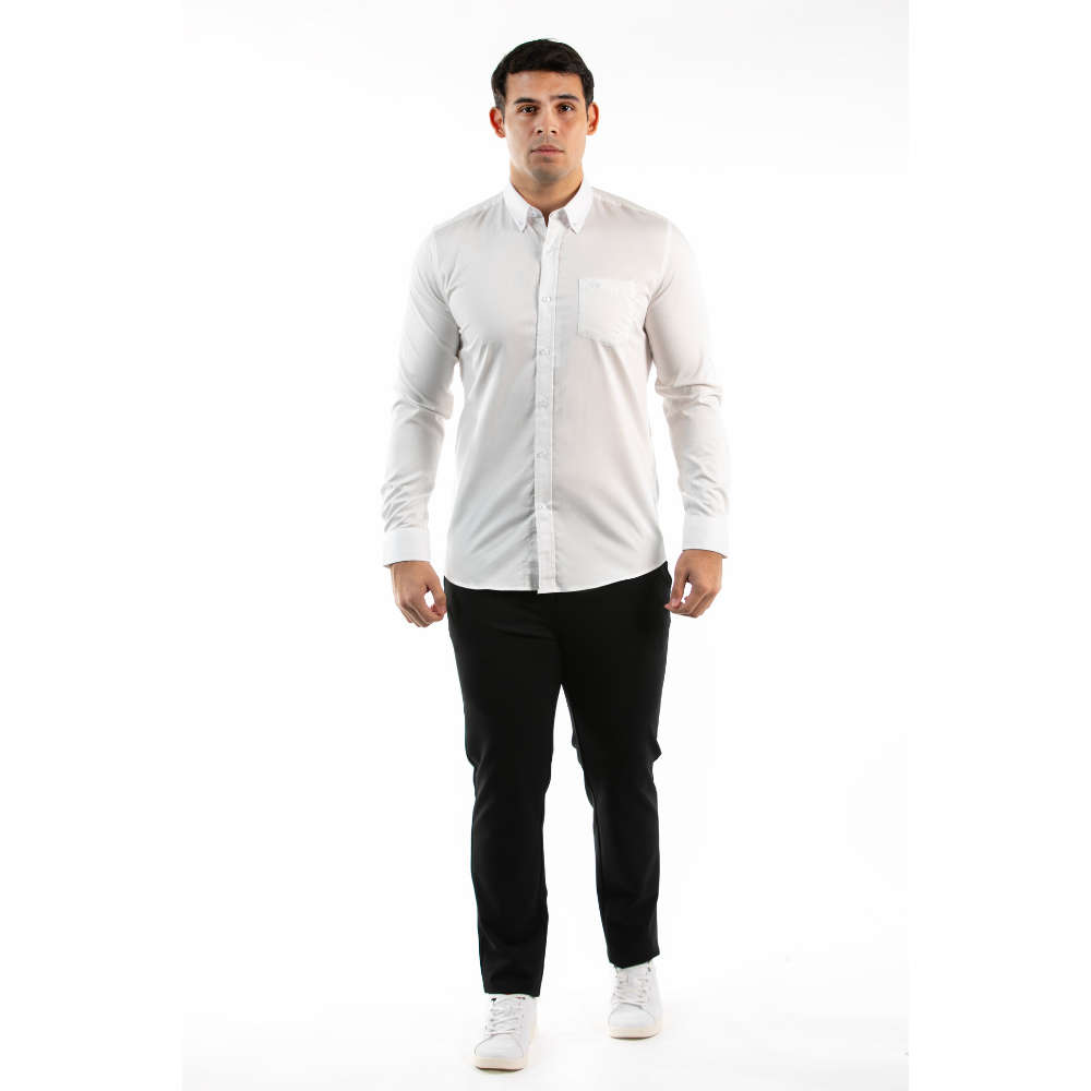 Oscar de la Renta | Camisa Casual de Manga Larga para Caballero