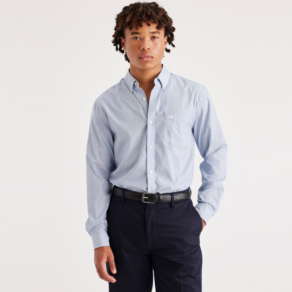 Docker's® | Camisa Signature, Classic Fit con Stain Defender®