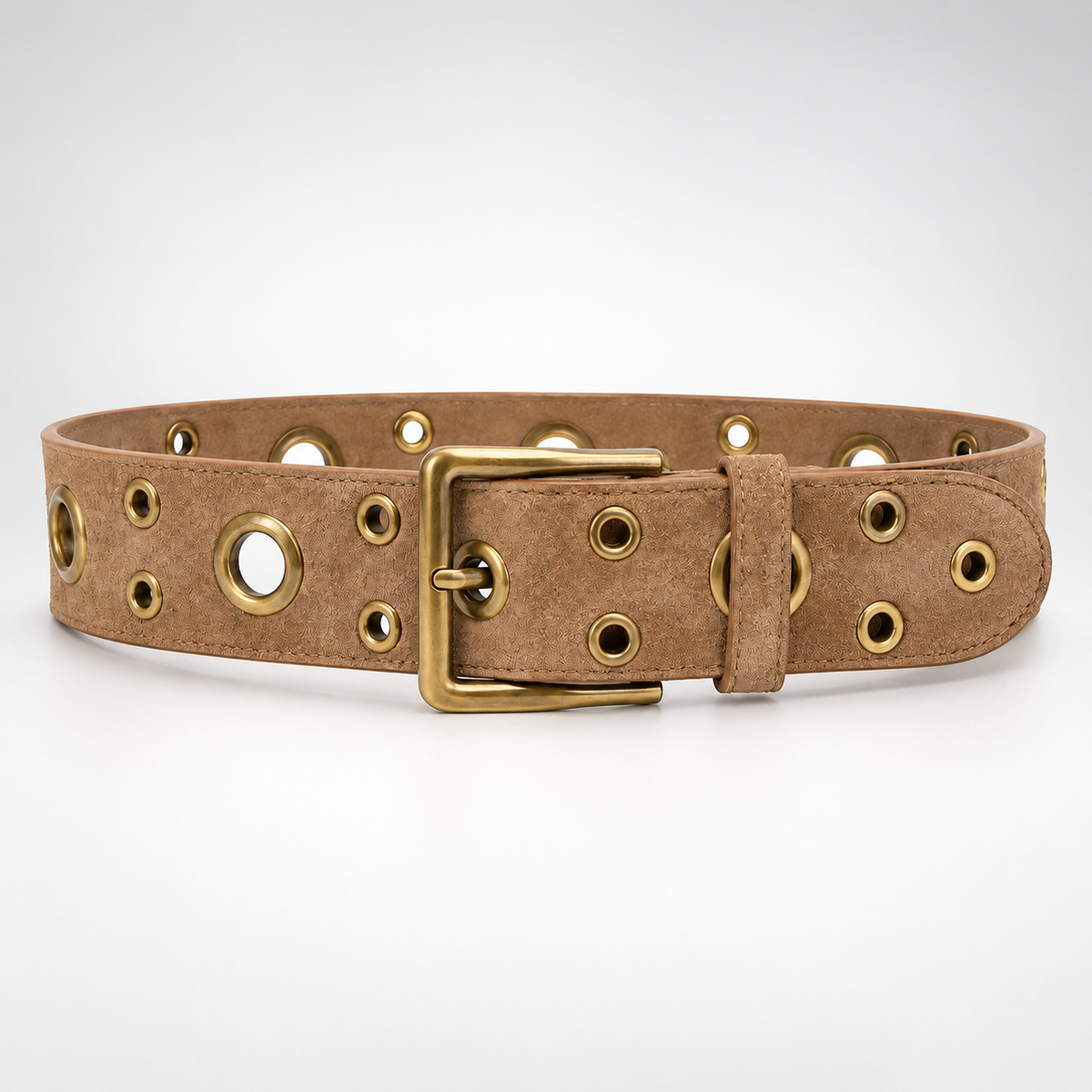A54-YYB-04 "SUEDE LEATHER/M, LT.BROWN, S